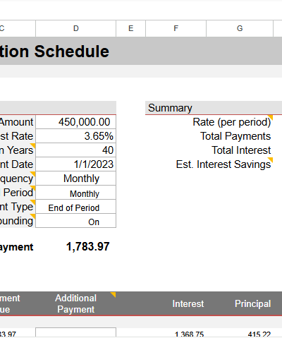 LOAN AMORTIZATION SCHEDULE.xlsx