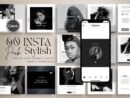 Black White Social Media Template