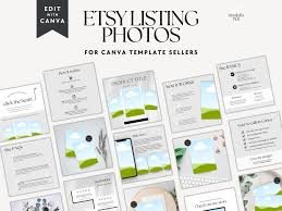 Etsy Listing Canva Template