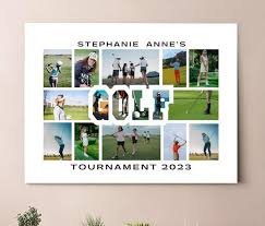 Golf Customizable Canva Frames