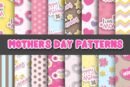 Mothers Day Digital Paper Patterns