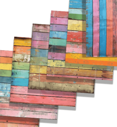 Retro Wooden Timber Grain Paper Patterns